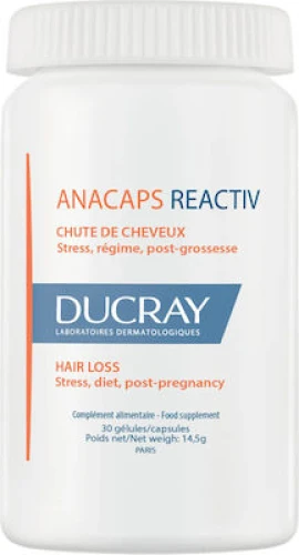 DUCRAY Anacaps Reactiv Hair Loss 30 Κάψουλες