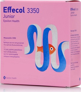 EPSILON HEALTH Effecol 3350 Junior 12 Φακελίσκοι