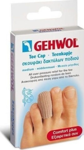 GEHWOL Toe Cap με Gel για τους Κάλους Medium 1 Τεμάχιο