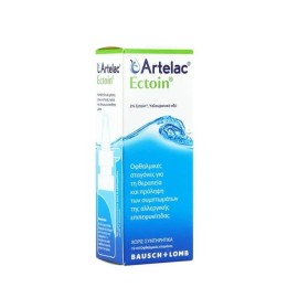 BAUSCH & LOMB Artelac Ectoin Drops - Οφθαλμικές Σταγόνες 10ml