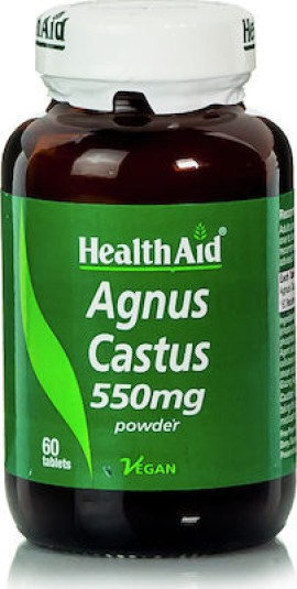 HEALTH AID Agnus Castus 550mg 60 Ταμπλέτες