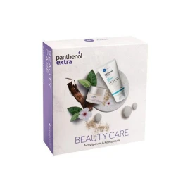 PANTHENOL EXTRA Beauty Care Set Cream 24h Face, Eye 50ml & Face Cleansing Gel 150ml