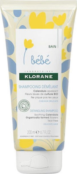 KLORANE Bebe Detangling Shampoo 200ml