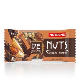 De Nuts Gluten Free 40g (Nutrend) - almonds n dark chocolate