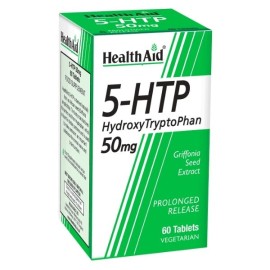 HEALTH AID 5-HTP 50mg 60 Φυτικές Κάψουλες