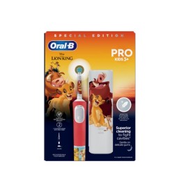 ORAL B Pro Kids Electric Toothbrush Παιδική Ηλεκτρικη Οδοντόβουρτσα The Lion King 3+ 1 Τεμάχιο