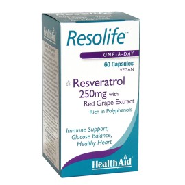 HEALTH AID Resolife 250mg 60 Φυτικές Κάψουλες