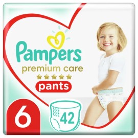 PAMPERS Premium Pants No6 15+kg 42 Tεμάχια