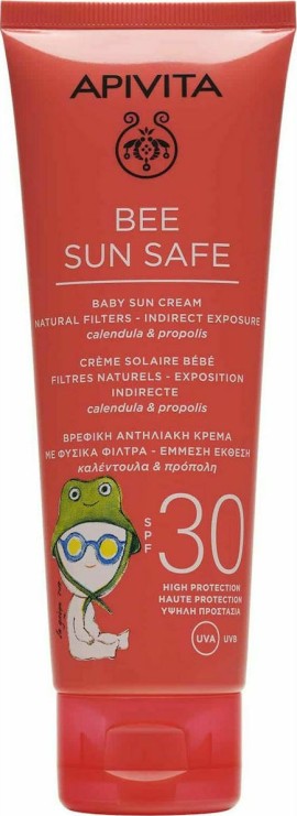 APIVITA Bee Sun Safe Baby Sun Cream SPF30 100ml