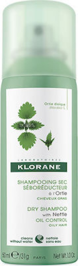 KLORANE Ortie Dry Shampoo 50ml