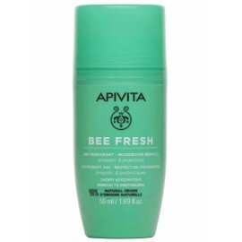 APIVITA Bee Fresh Deo Roll On με Πρόπολη + Προβιοτικά 50ml