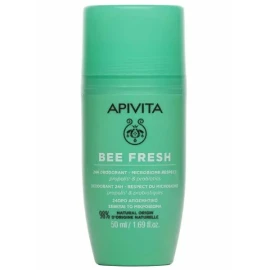 APIVITA Bee Fresh Deo Roll On με Πρόπολη + Προβιοτικά 50ml