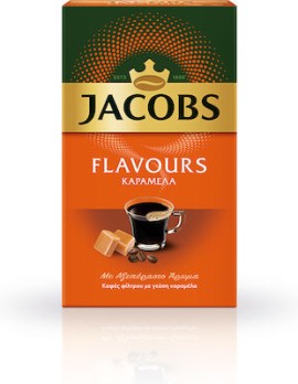 JACOBS Flavours Arabica Caramel 250gr