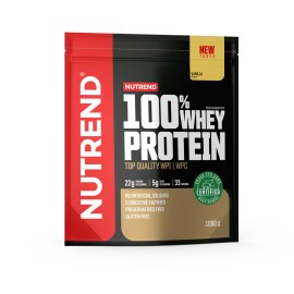 100% Whey Protein GFC 1000g (Nutrend) - vanilla