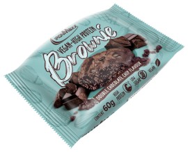 IRONMAXX Veganer Protein Brownie Double Chocolate Chip 60gr
