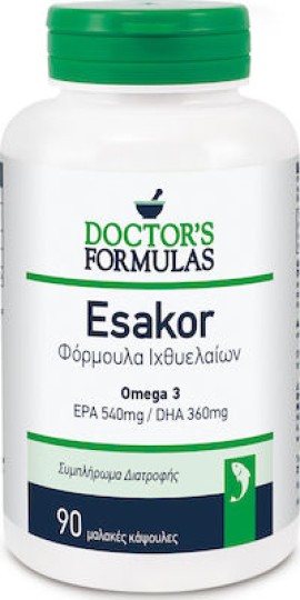 DOCTORS FORMULAS Esakor 90 Μαλακές Κάψουλες