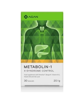 AGAN Metabolin 1 X-Syndrome Control 30 Φυτικές Κάψουλες