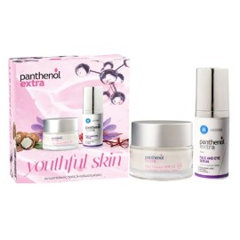 PANTHENOL EXTRA Promo Youthful Skin Set Day Cream 50ml & Face and Eye Serum 30ml