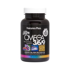 NATURE S PLUS Ultra Omega 3/6/9 1200MG Softgel 90caps