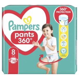 PAMPERS Pants No8 Για 19+kg 32 Τεμάχια