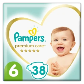 PAMPERS Premium Care No. 6 για 13-18kg 38τμχ