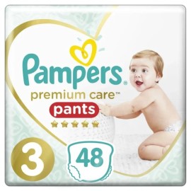 PAMPERS Premium Pants No 3 48 Τεμάχια