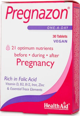 HEALTH AID Pregnazon 30 Ταμπλέτες