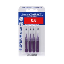 ELGYDIUM Μεσοδόντια Monocompact Purple 0.8 4 Τεμάχια