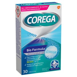 COREGA Bio Formula Καθαριστικά Δισκία για Τεχνητή Οδοντοστοιχία 30 Δισκία