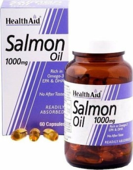 HEALTH AID Salmon Oil 1000mg 60 Μαλακές Κάψουλες