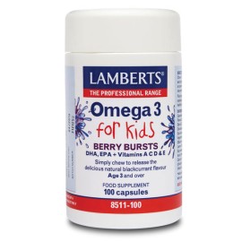 LAMBERTS Omega 3 For Kids 100 Κάψουλες