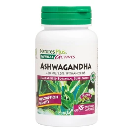 NATURE S PLUS Ashwagandha 450mg 60caps