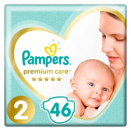 PAMPERS Premium Care No. 2 για 4-8kg 46τμχ