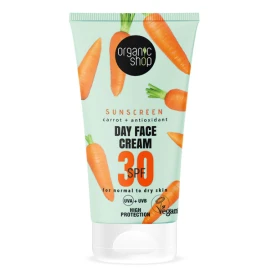 ORGANIC SHOP Sunscreen Day Face Cream SPF30 Normal To Dry Skin 50ml