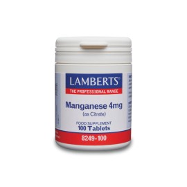 LAMBERTS Manganese 4mg 100 Ταμπλέτες