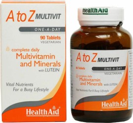 HEALTH AID A to Z Multivit 90 Ταμπλέτες