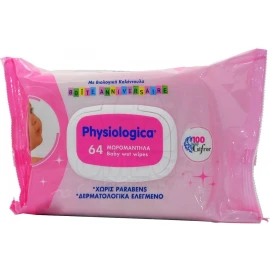 GIFRER Physiologica Baby Wet Wipes 64 Τεμάχια