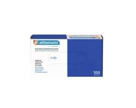 ALFASHIELD Alfa Gloves Nitrile Βlue Powder Free Large Γάντια Νιτριλίου Μπλε Χωρίς Πούδρα Mεγάλο Μέγεθος 100ΤΜΧ