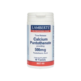 LAMBERTS Calcium Pantothenate 500mg 60 Ταμπλέτες