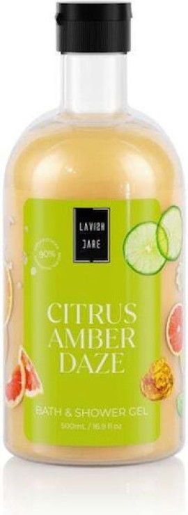 LAVISH CARE Bath & Shower Gel CITRUS AMBER DAZE 500ml