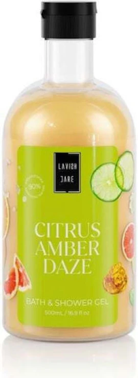 LAVISH CARE Bath & Shower Gel CITRUS AMBER DAZE 500ml