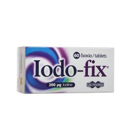 UNIPHARMA Iodo Fix 200mg 60 Ταμπλέτες