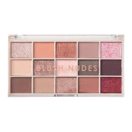 MUA Eyeshadow Palette 15 Shade Blush Nudes 12gr
