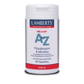 LAMBERTS A-Z MultiVitamins 30 Ταμπλέτες