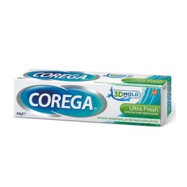 COREGA 3D Hold Ultra Fresh Στερεωτική Κρέμα Οδοντοστοιχιών 40gr