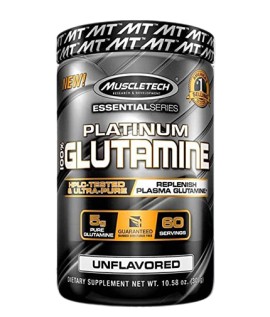 MUSCLETECH Platinum Glutamine 300g
