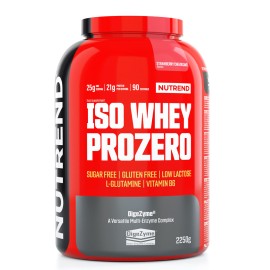 Iso Whey Prozero 2250g (Nutrend) - strawberry cheesecake