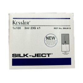 KESSLER Silk-Ject 3ml 23G x 1 100 Τεμάχια