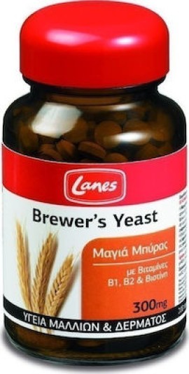 LANES Brewers Yeast 200 Tαμπλέτες