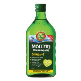 MÖLLER’S Cod Liver Oil Lemon - Μουρουνέλαιο 250ml